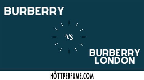 burberry vs burberry london.